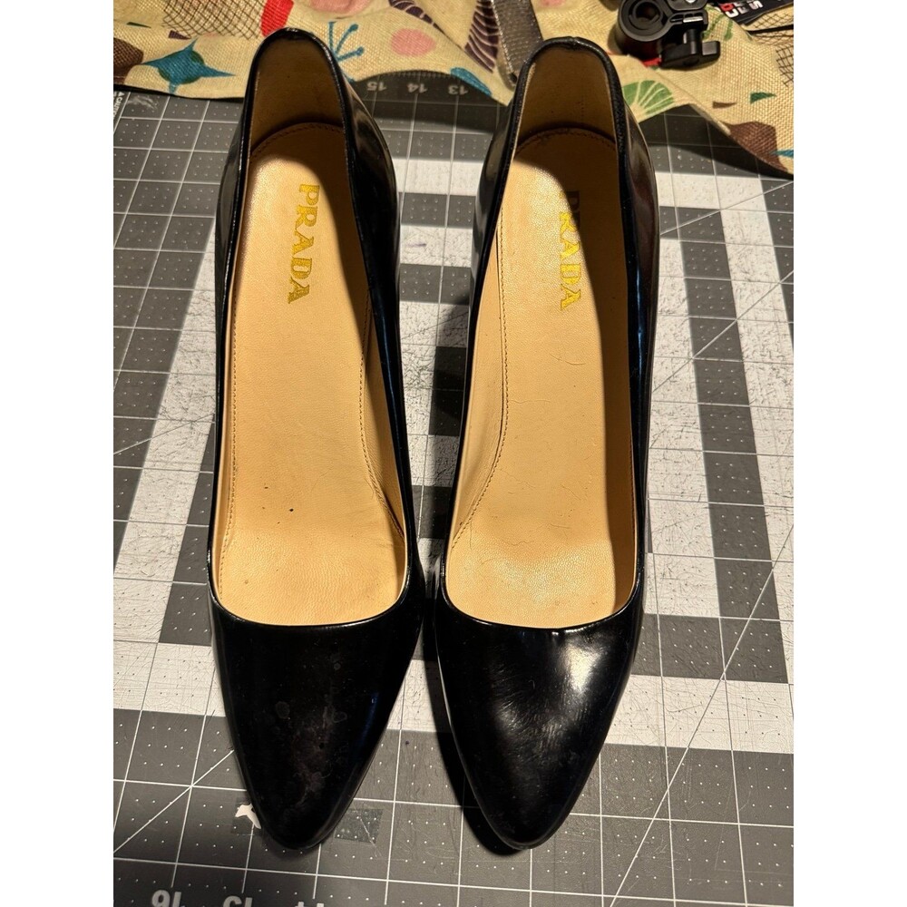 Prada Black Heels